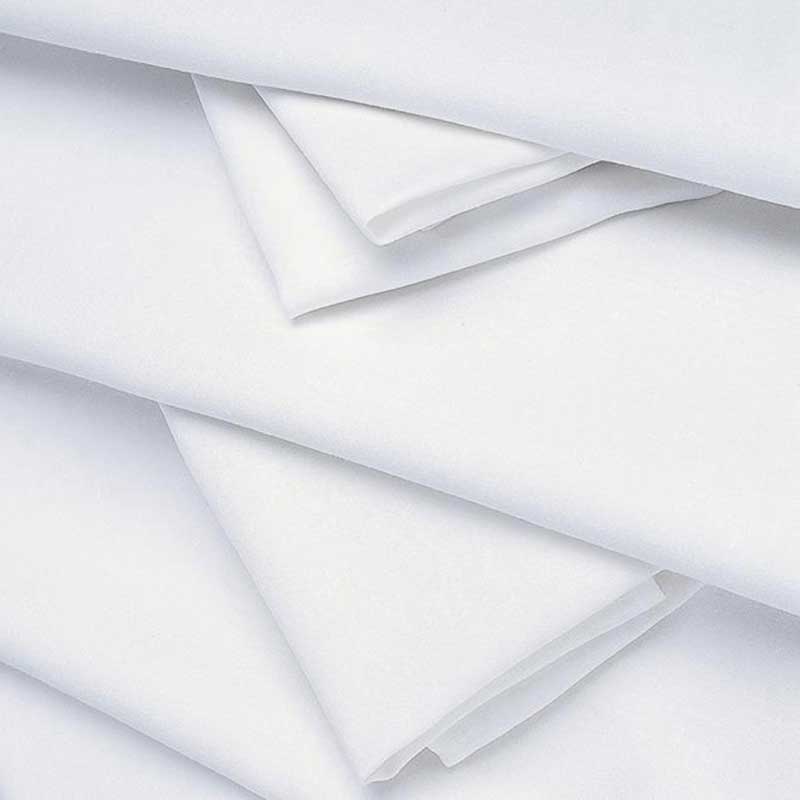 Mantel lino blanco 180 x 180 cm.