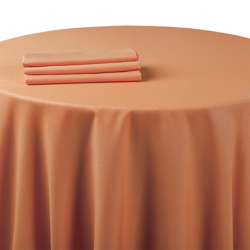 Pasillo de mesa chintz naranja 50 x 270 cm.