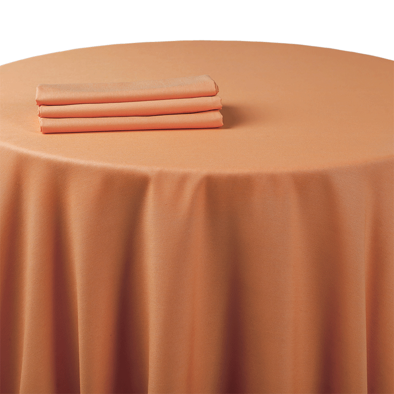 Pasillo de mesa chintz naranja 50 x 270 cm.