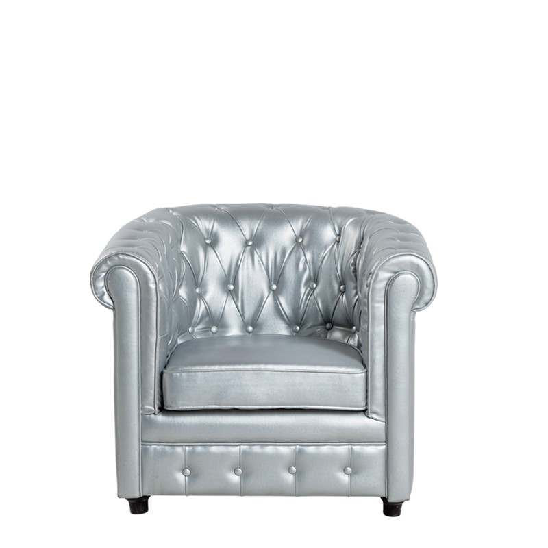 Sillón Chesterfield L 82 P 75 H 75 cm