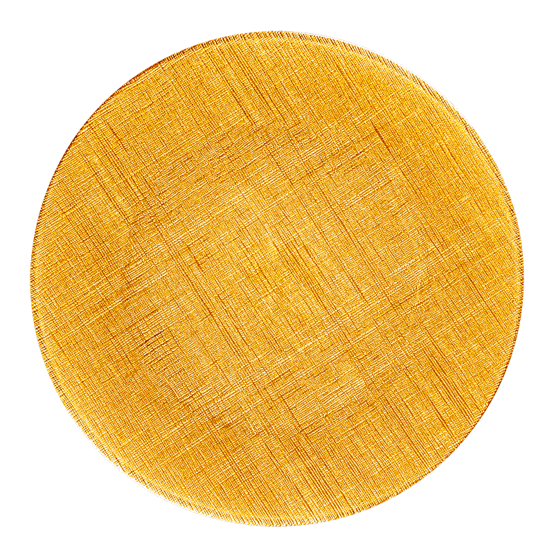 Plato de presentación Strass oro Ø 32 cm