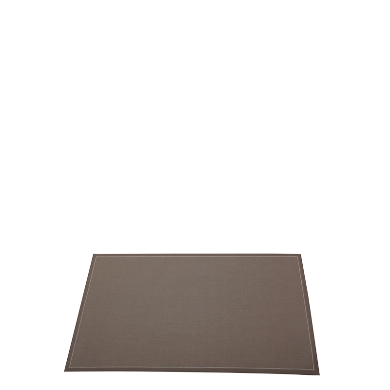Set de mesa tela chocolate 48 x 32 cm (por 30)