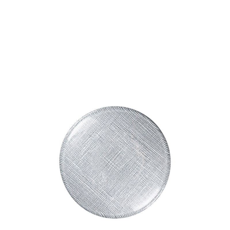 Plato de pan Strass plata Ø 14 cm