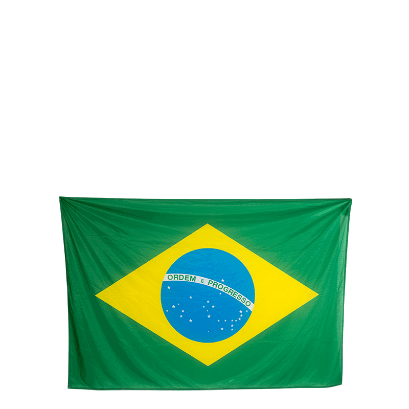 Bandera Brasil 120 x 180 cm