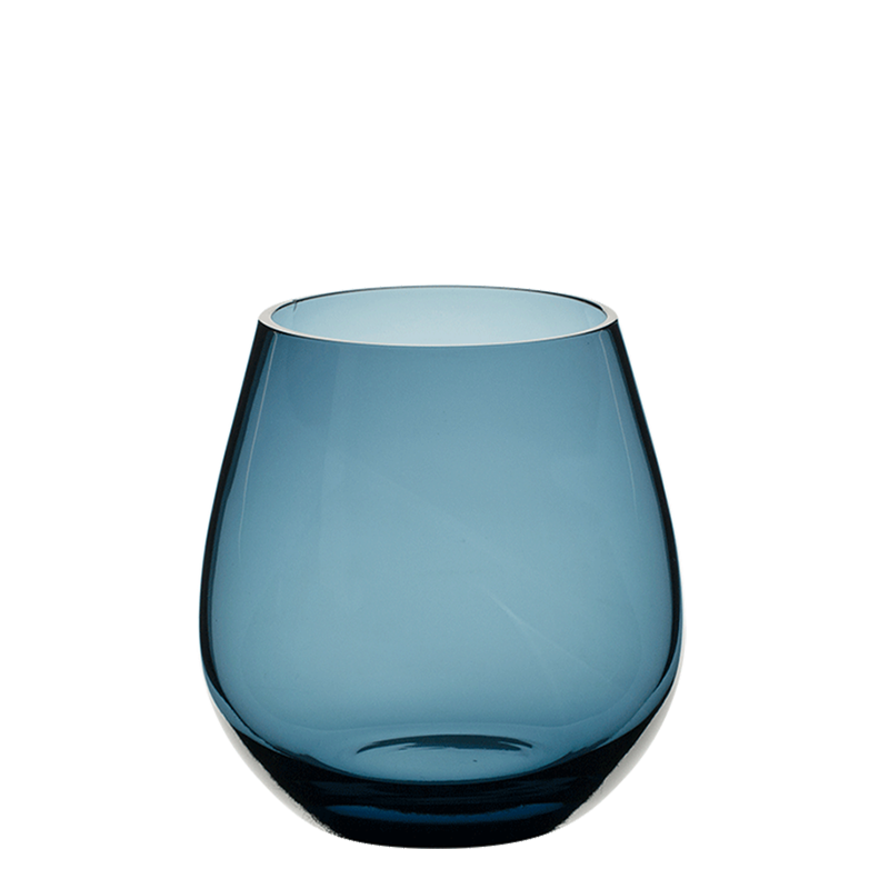 Vaso Moon azul Ø 6,5 cm Alt. 9 cm 32 cl.