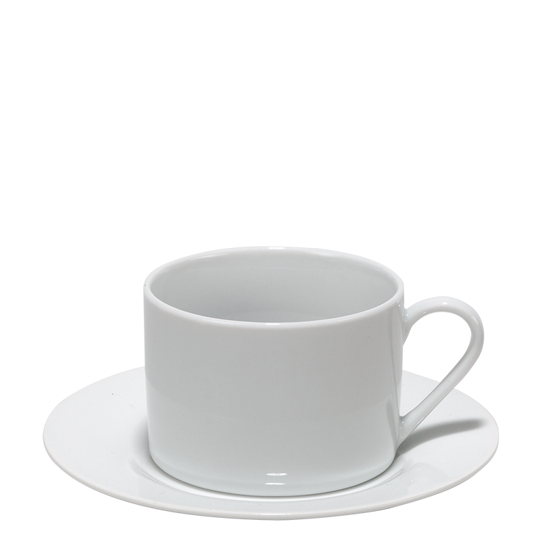 Taza y plato de té Harmony 20 cl