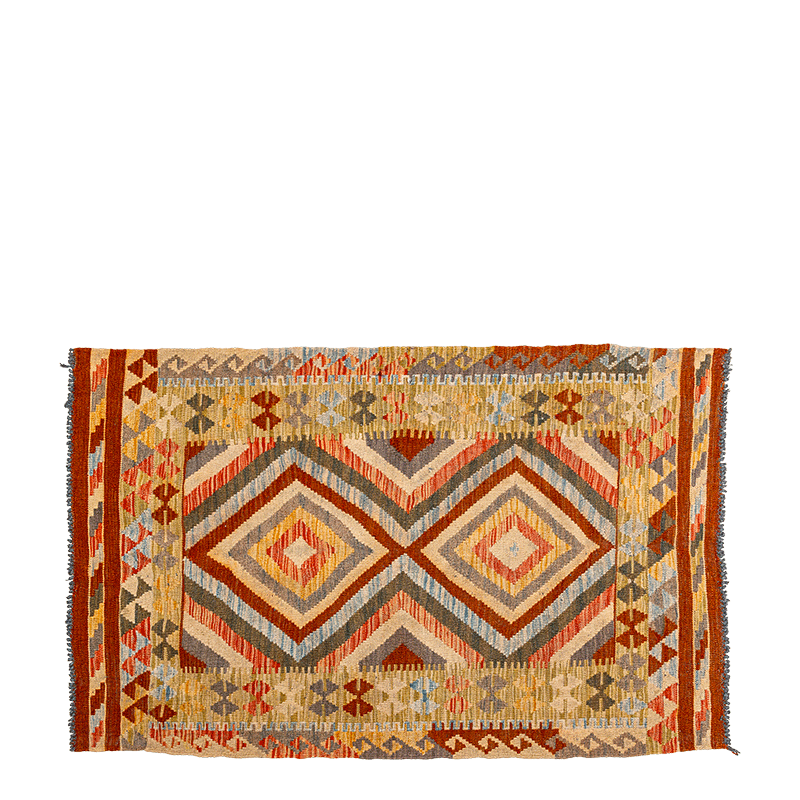 Alfombra Kilim vintage 100/110 x 140/160 cm