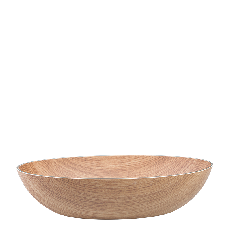 Cesta de madera ovalado Vigo 36 x 24cm – Alt. 8,5 cm