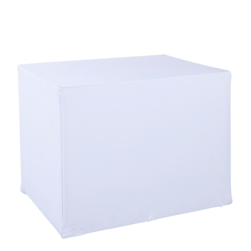 Carro plegable con tapa blanca 90 x 70 cm – Alt. 72 cm