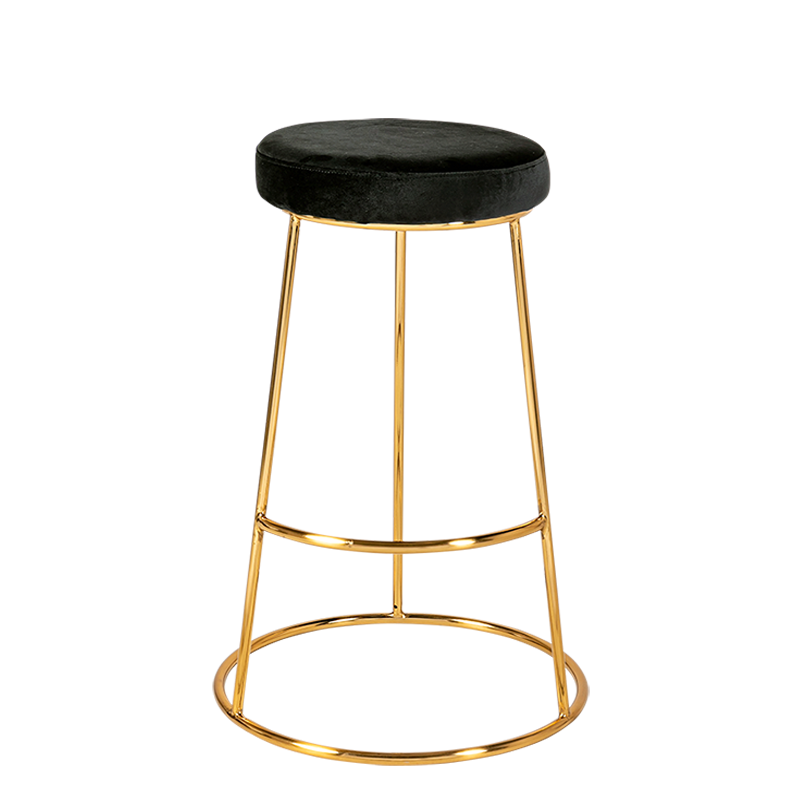 Taburete Julieta negro Alt. 80cm