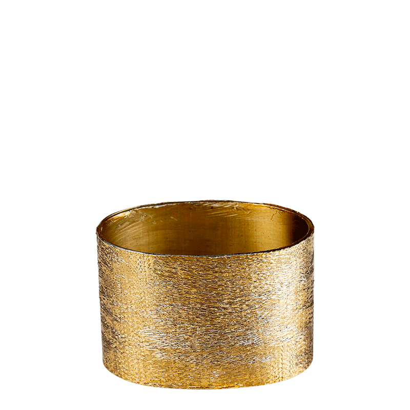 Servilletero Oval dorado