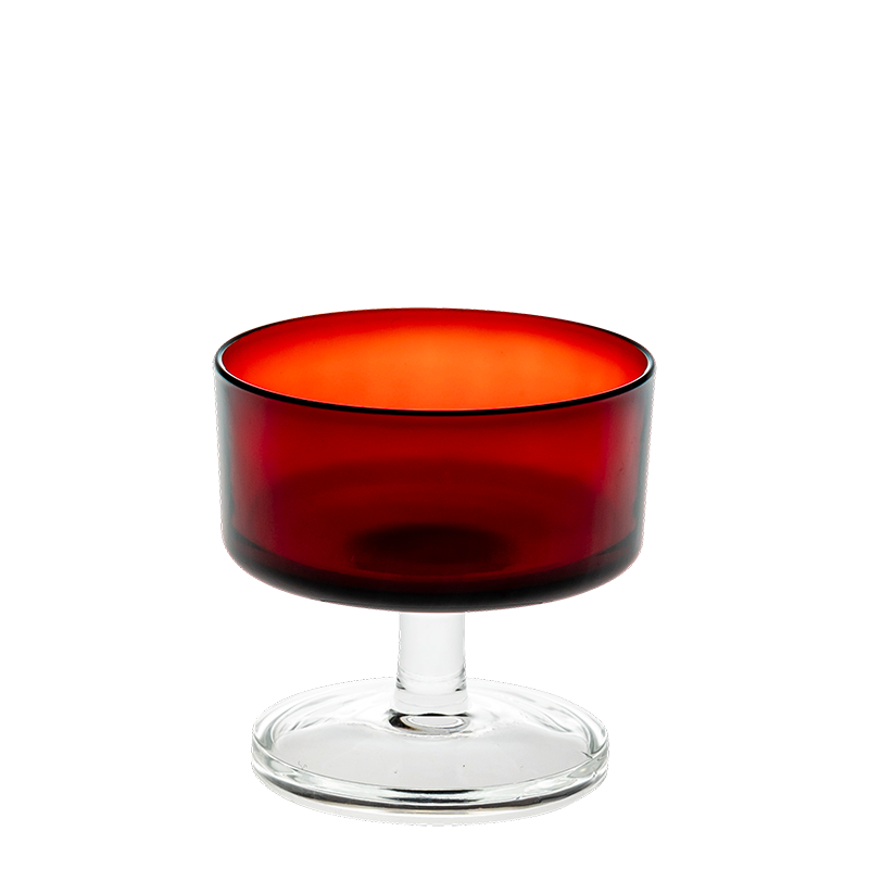 Copa de cava Vintage Suecia rojo 10 cl
