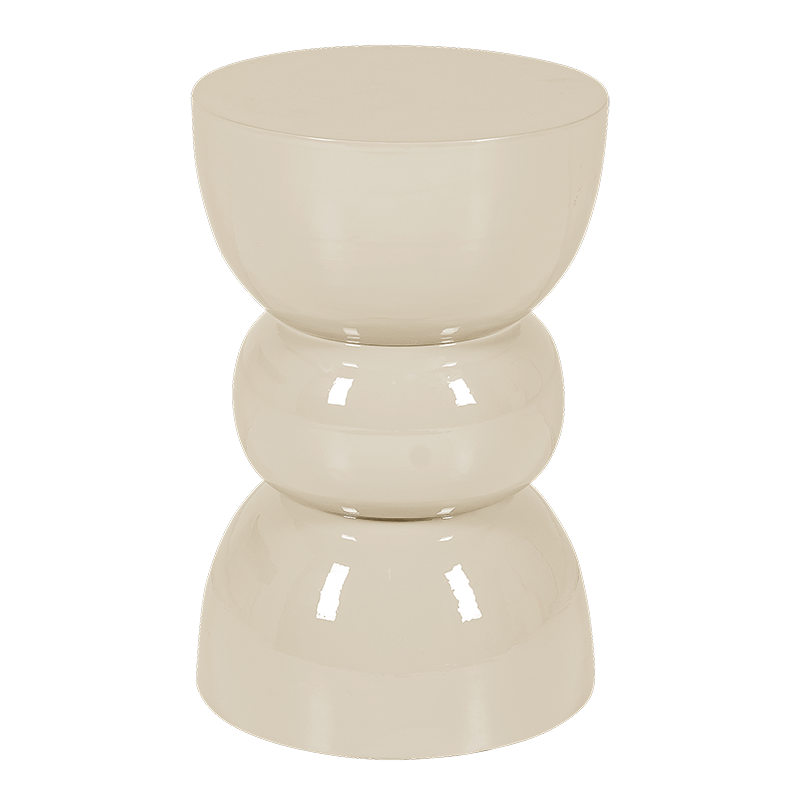 Puf Totem crudo Ø 30 cm H 46 cm