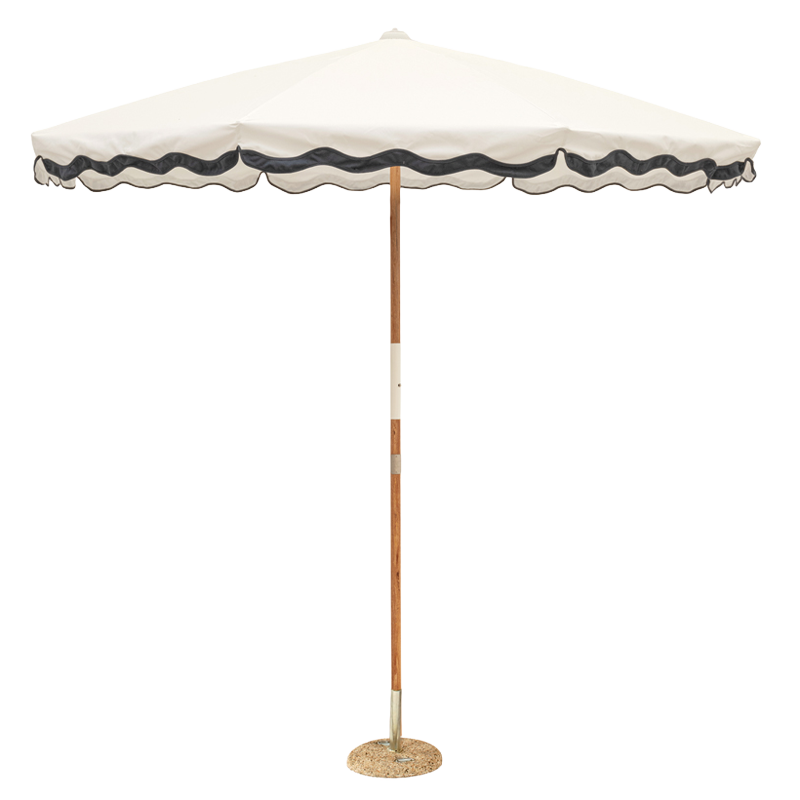 Sombrilla Amalfi Ø 200 cm H 213 cm + pie granito Ø 50cm