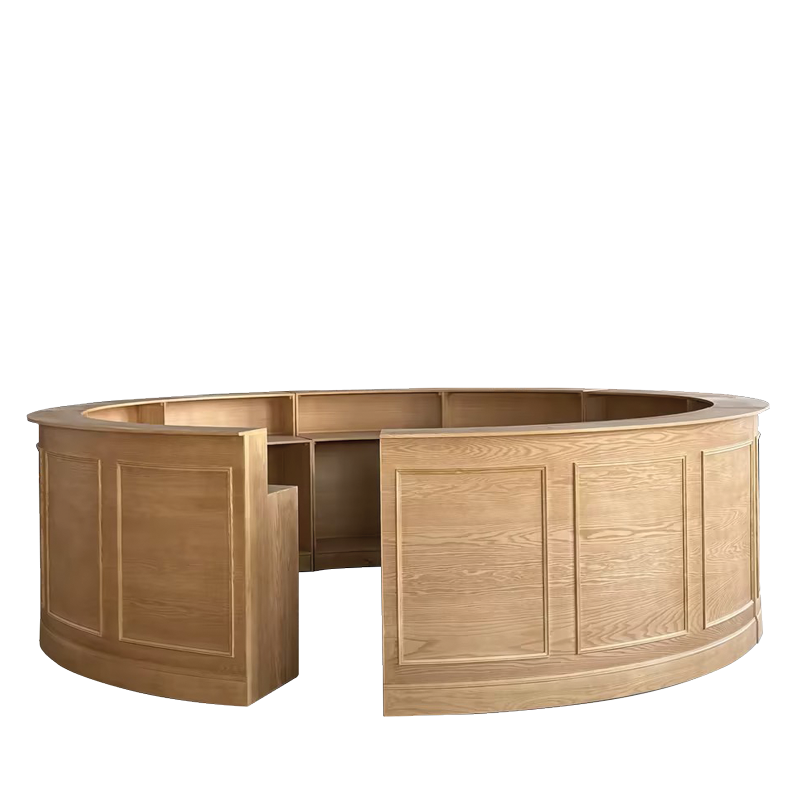 Barra circular Club Habana Ø 360 cm L 60 cm H 107 cm