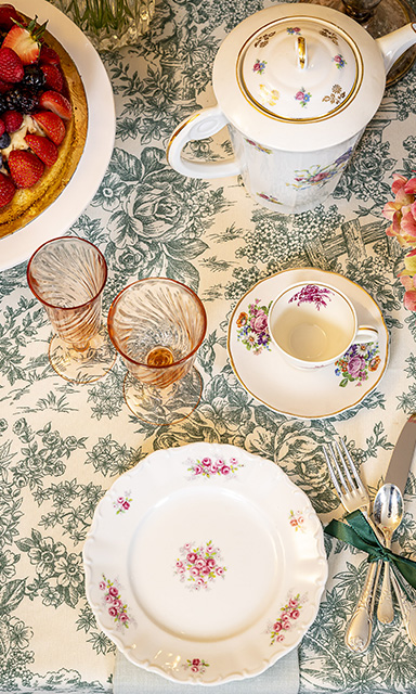 La hora del té en casa de Alicia