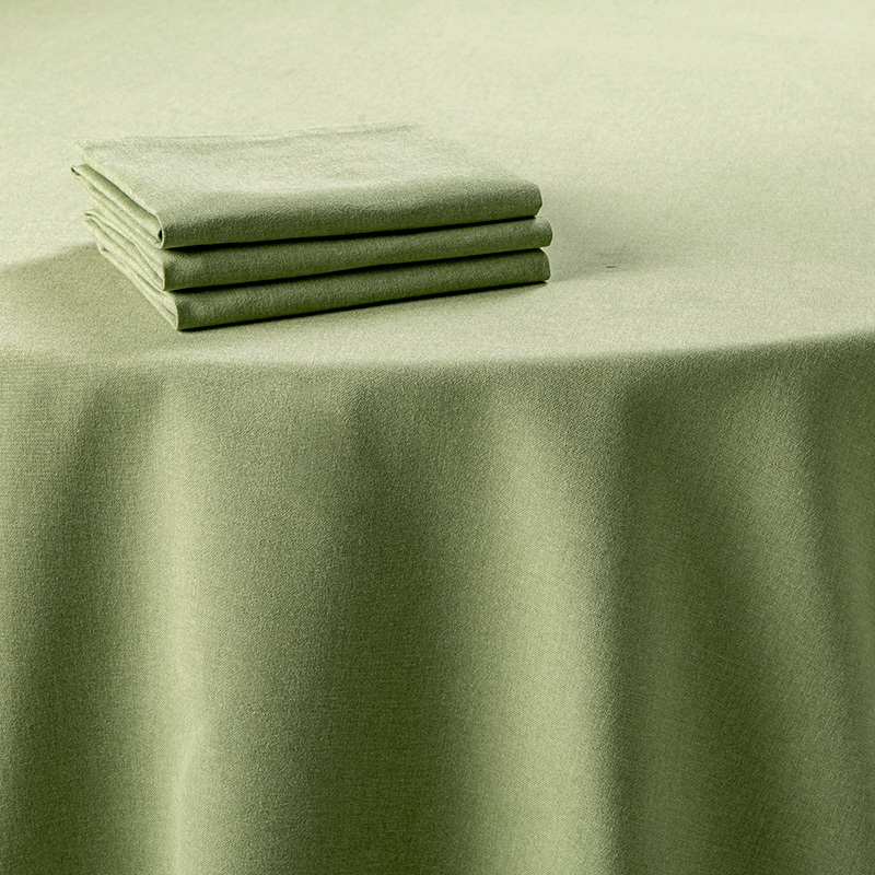 Mantelería Verde musgo