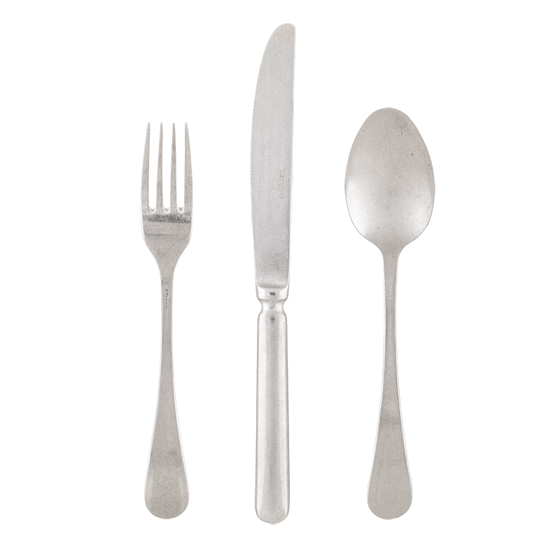 Cubiertos Vintage inox