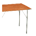 Mesa de servicio 70 x 90 cm.