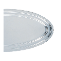 Fuente oval plata 60 cm.