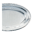 Fuente oval plata 33 x 50 cm