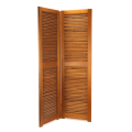 Biombo Luisiana en madera 2 hojas A. 130 cm (65 x 2) alt. 205 cm