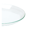 Plato de pan de cristal Ø 12 cm.