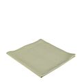 Servilleta chintz verde almendra 60 x 60 cm.