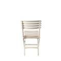 Silla Deauville con cojín blanco