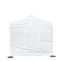 Carpa Garden 300 x 300 cm servida con las paredes