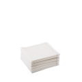 Servilleta cóctel tela blanca 20 x 20 cm (30 u.)