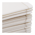 Servilleta cóctel tela blanca 20 x 20 cm (30 u.)