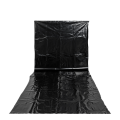 M² polyane negro/blanco ignífugo de 3 m de anchura con colocación