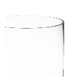 Soporte de fuente de cristal Ø 15 cm. Alt. 20 cm