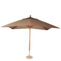 Parasol Luisiana topo 300 x 300 cm + pie de granito Ø 50 cm