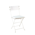 Silla Trocadero blanca con asiento y respaldo blanco