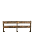 Barrera de madera 250 x 100 cm L 8 cm