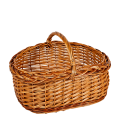 Cesta de mimbre Vintage Ø 26/44 cm Alt. 24/30 cm