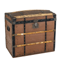 Cofre vintage de madera