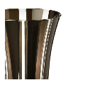 Vaso tulipa negro Ø 8,5 cm Alt. 11 cm 28 cl