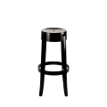 Taburete cristal negro Alt. 75 cm