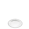 Bandeja oval plata Luis XVI 46 x 59 cm.