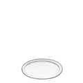 Bandeja oval plata Luis XVI 33 x 52 cm.