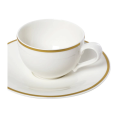 Taza y plato de café Luxor 8 cl