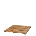 Loseta de madera 95 x 95 cm sin colocación