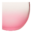 Burbuja escarchada rojo Ø 6.5 cm H 6.5 cm 15 cl