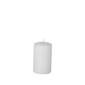 Vela cilindro blanca H 10 cm