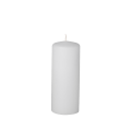 Vela cilindro blanca Alt 15 cm Ø 6 cm