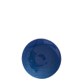 Plato de pan azul Ø 14 cm