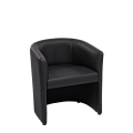 Sillón Club Sim negro 69 x 64 cm Alt 76 cm